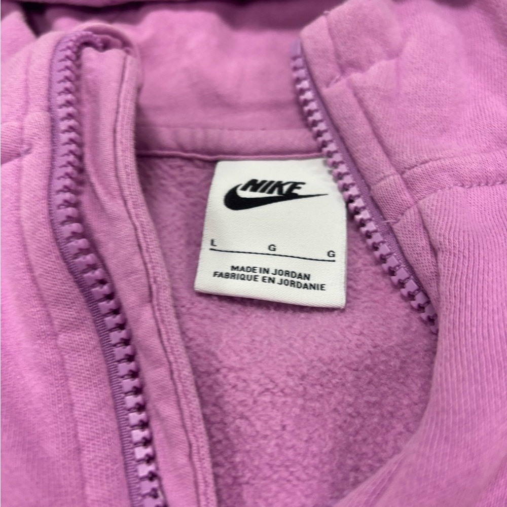 Nike Lavender Full-Zip Hoodie